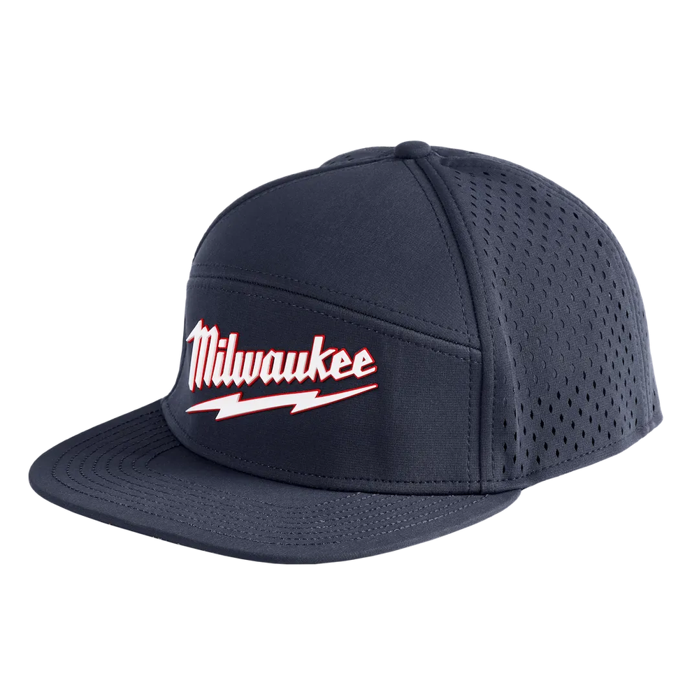 Milwaukee Tool Flat Brim Snapback Blue