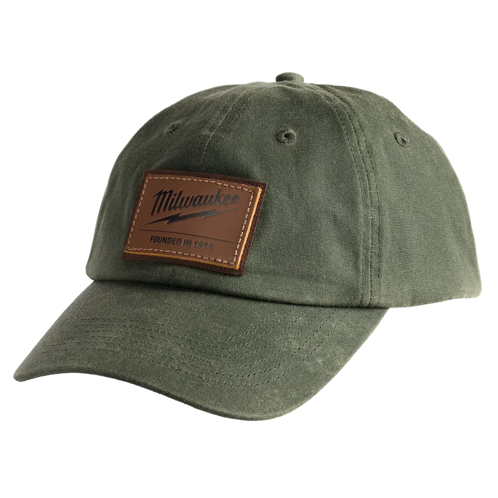 Milwaukee Tool Waxed Canvas Adjustablehat - Green