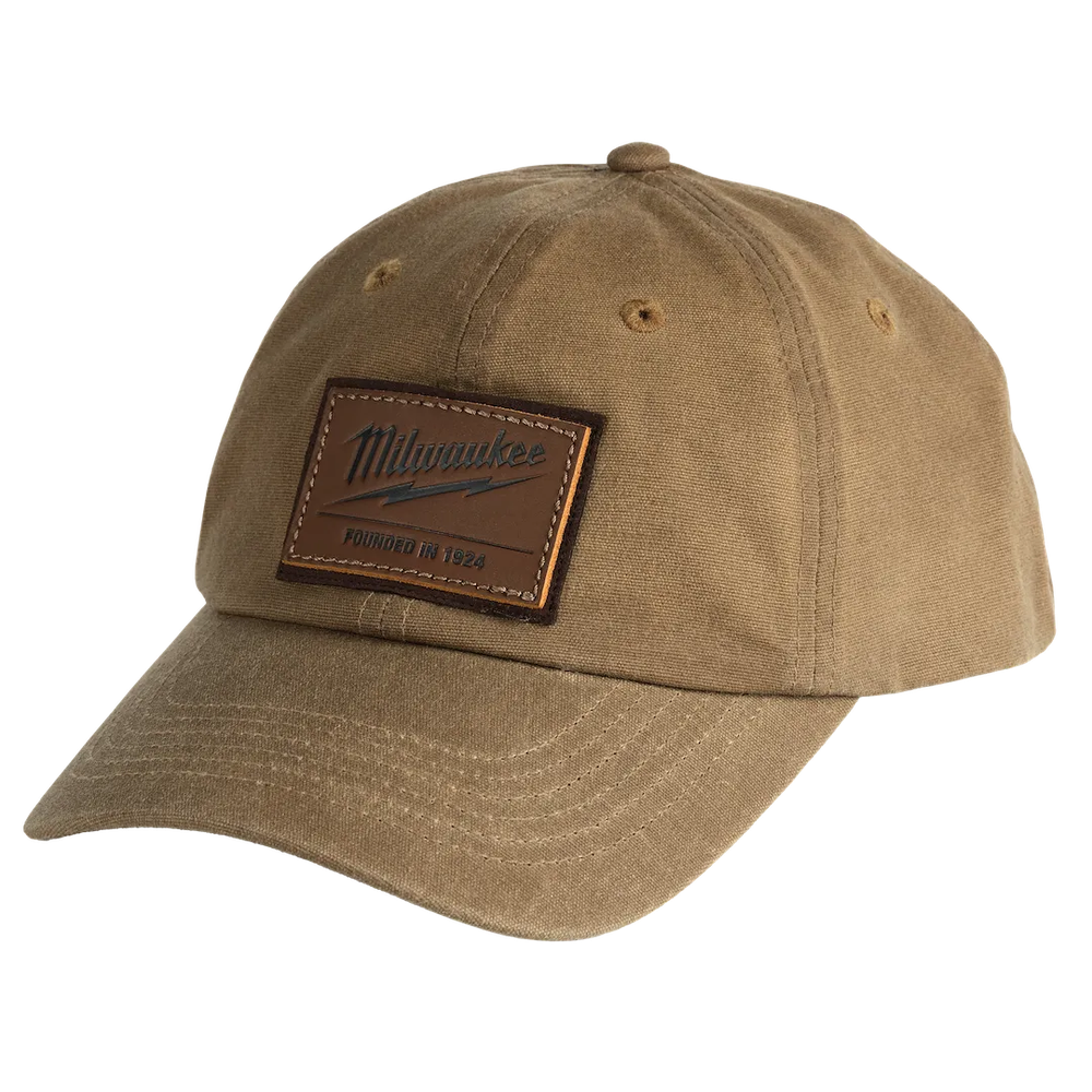 Milwaukee Tool Waxed Canvas Adjustablehat - Khaki