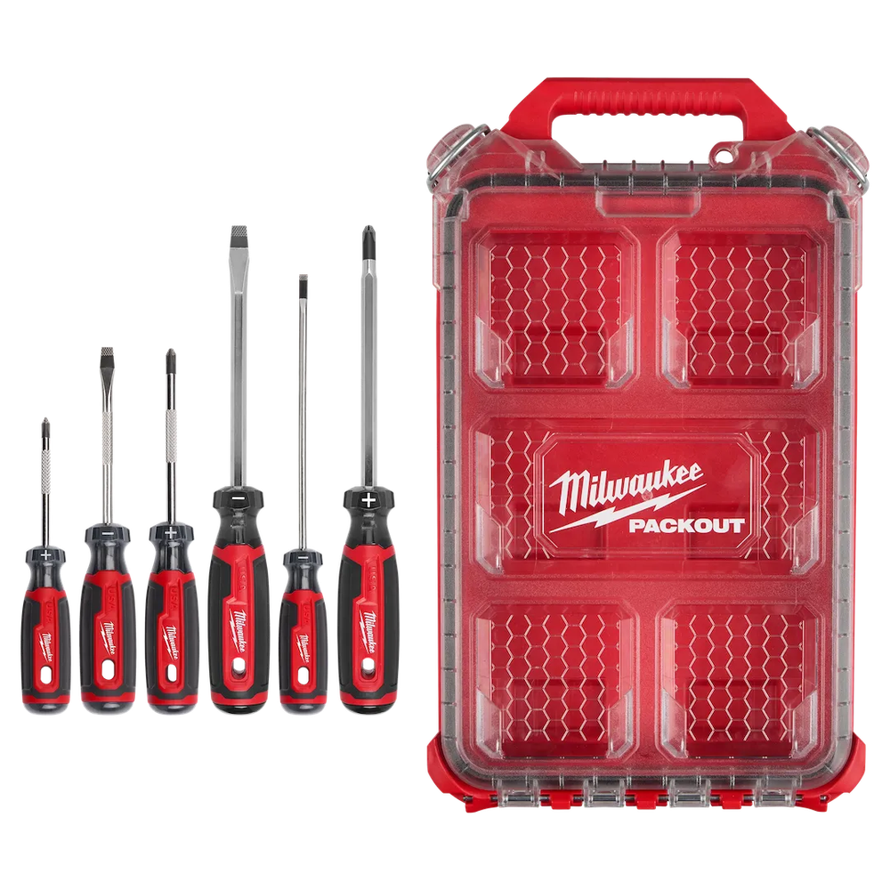 Milwaukee Tool Screwdriver Set W/PACKOUT (Set)