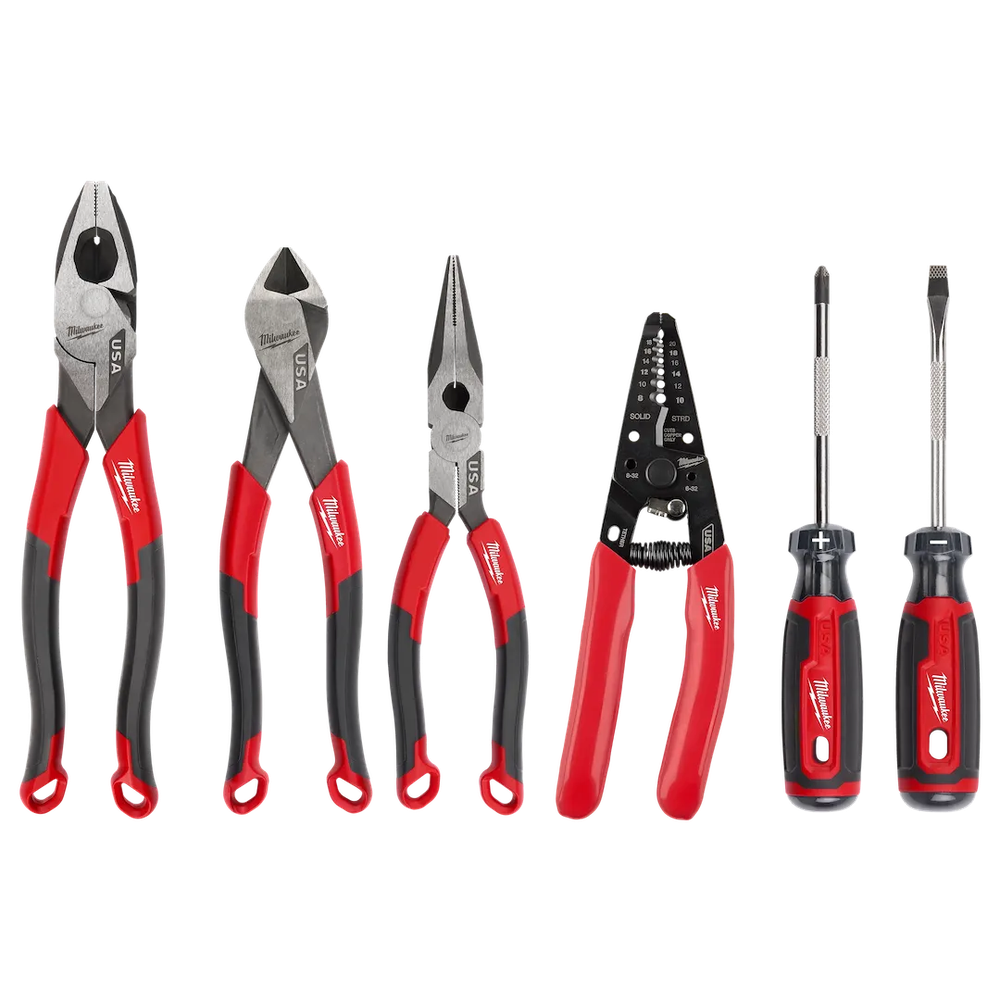 Milwaukee Tool 6 PC. Comfort Grip Set (Set)
