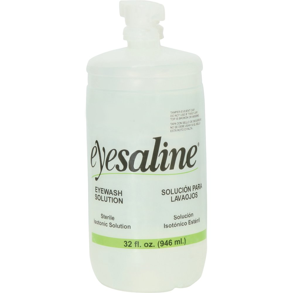 PIP Sterile Eyewash BOTTLES-32 OZ., 12/Case