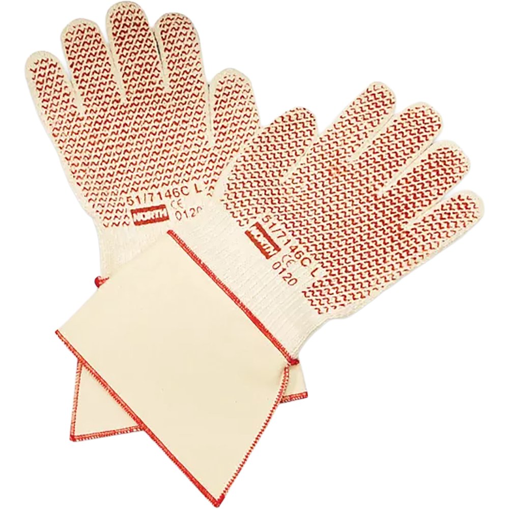 North by PIP Grip N Ambidex Knit Hotmill Glove Mens Univer., 12 Pairs/Dozen