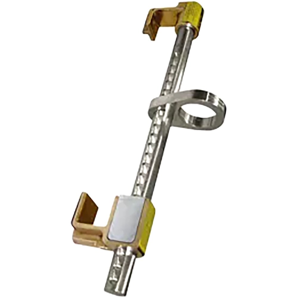 Miller by PIP SS/ALUM. Adj. Beam Anchor Fits Flange 12" TO 24