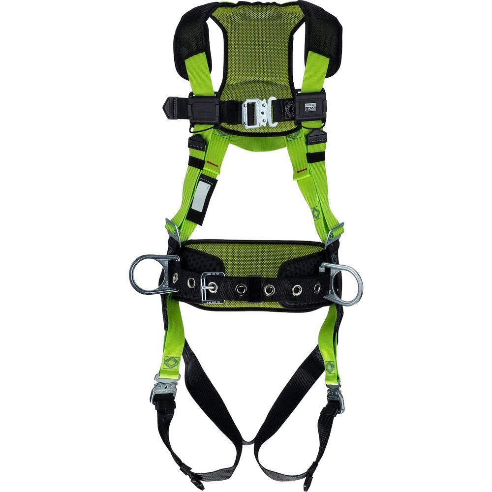 Miller by PIP H500 Cons Comf Harness QC Alum Back D SI D-R UN