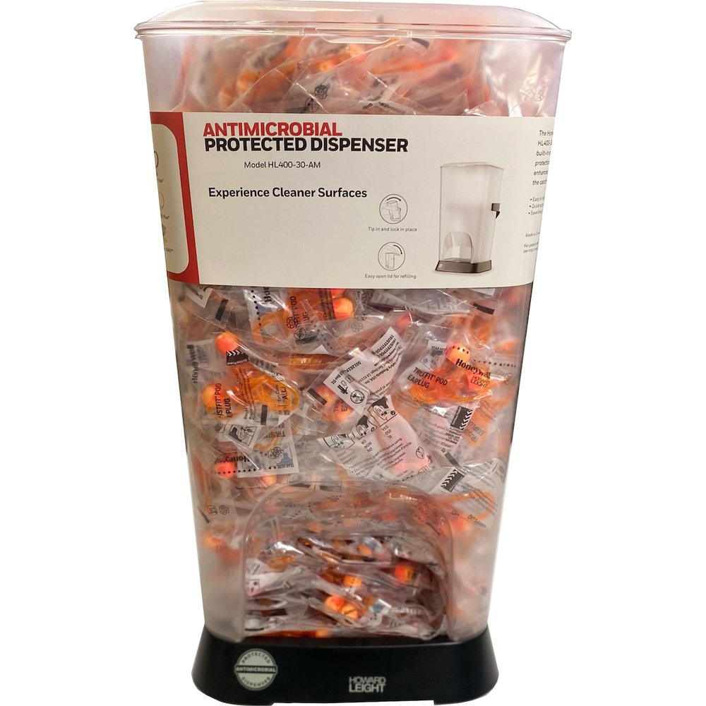 Howard Leight by PIP HL400 Corded Dspnsr Antimicr TF-30 US, 400/Case