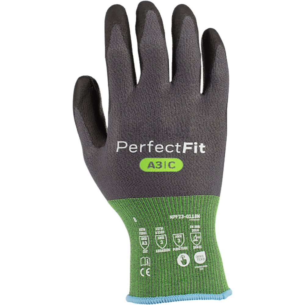 PIP Perfect FIT 18G PU A3/C9L, 10 Pairs/Bag