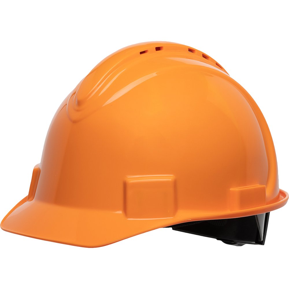 North by PIP Short Brim Hard Hat Vented Orange