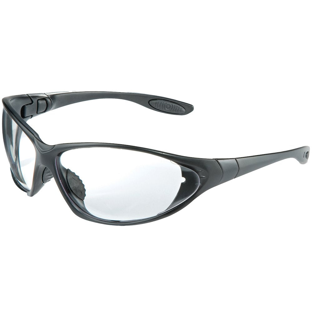 Uvex Seismic BLK FRM CLR HS Lens, 10/Pack