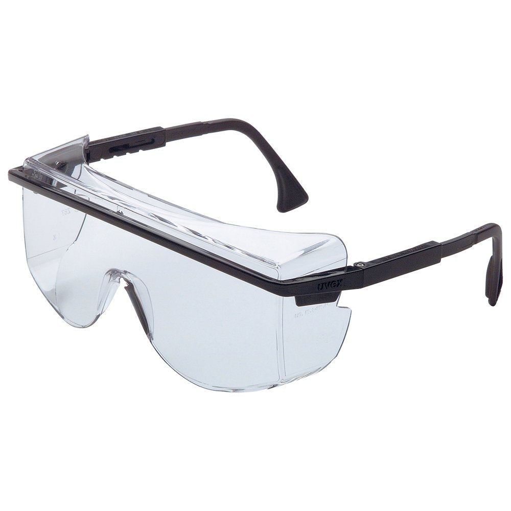 Uvex Astro OTG 3001 Safety Spectacle Black Frame