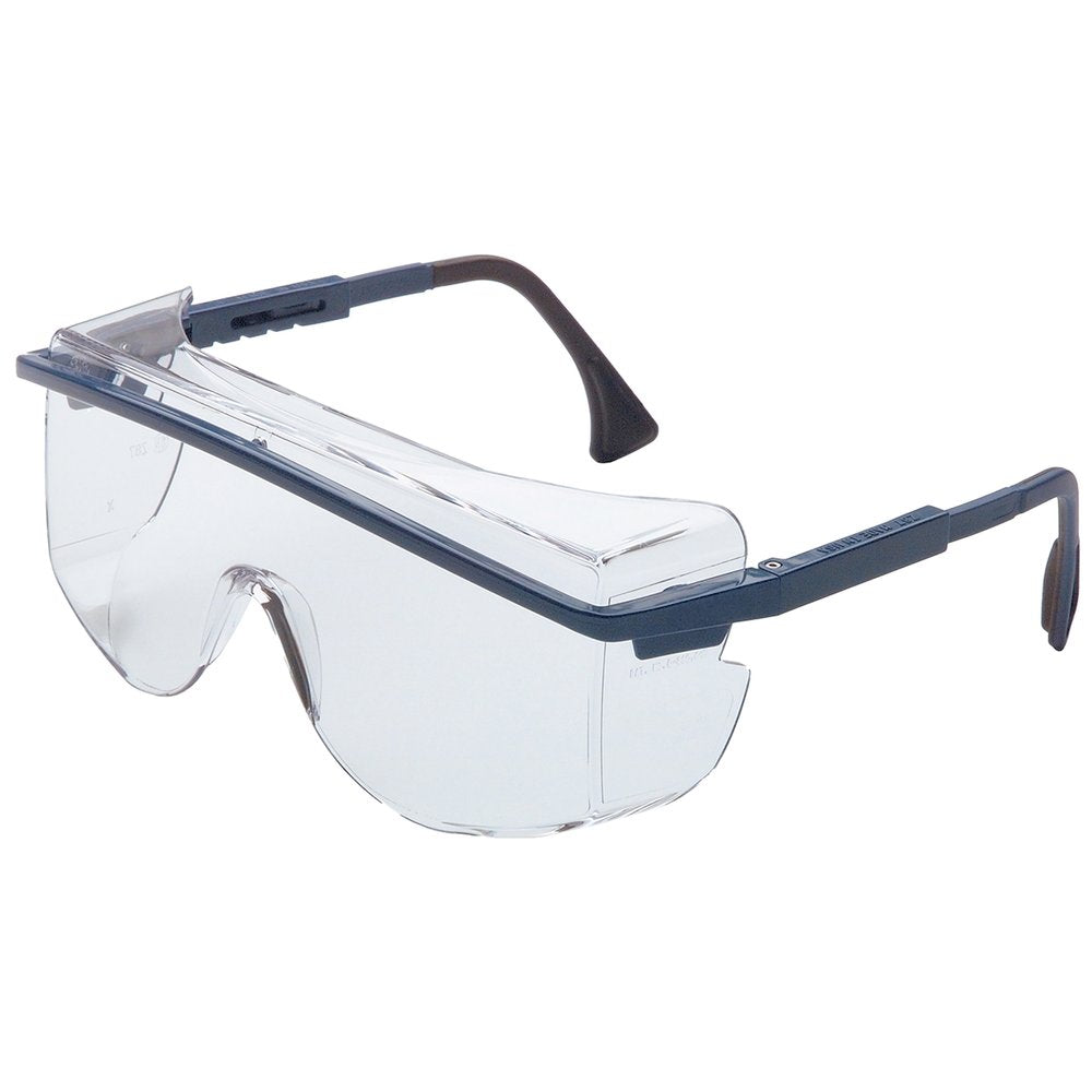 Uvex Astro OTG 3001 Safety Spectacle Blue Frame