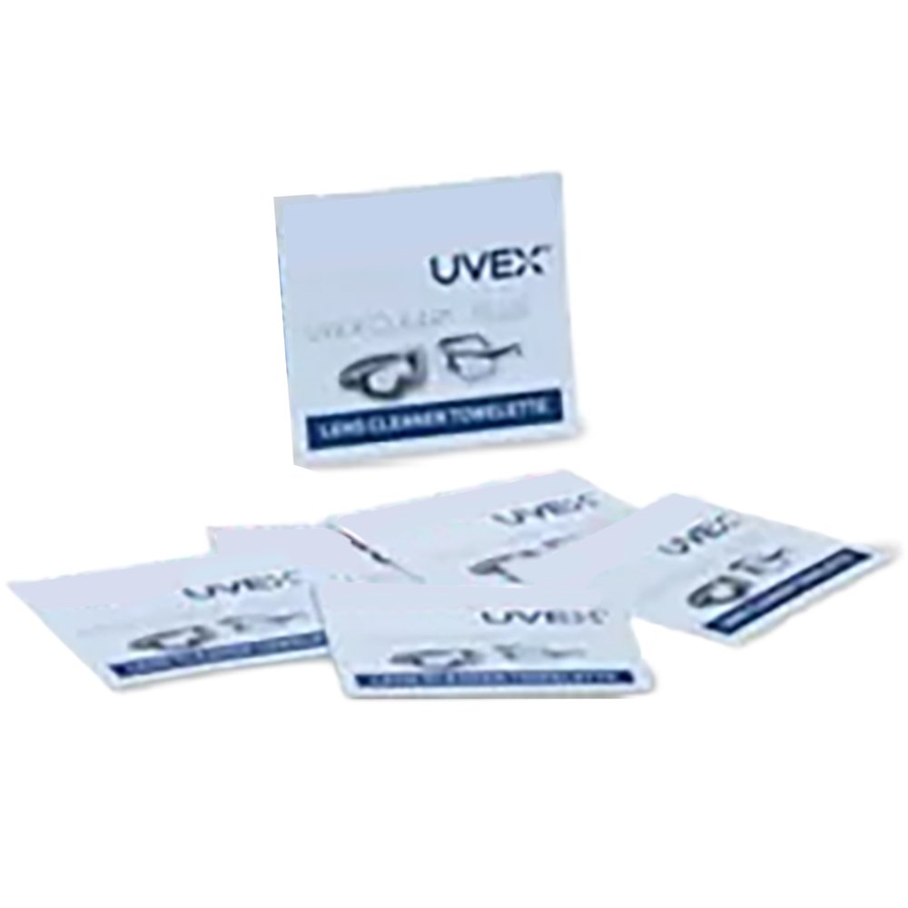 Uvex Clear Plus Clean Towlettes, 100/Box
