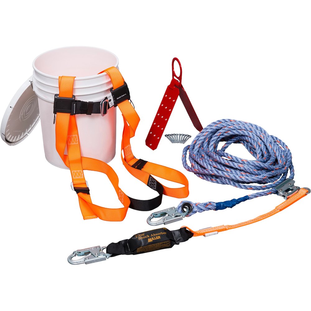 Miller by PIP Titan Compliance Roof Kit 50FT Harness
