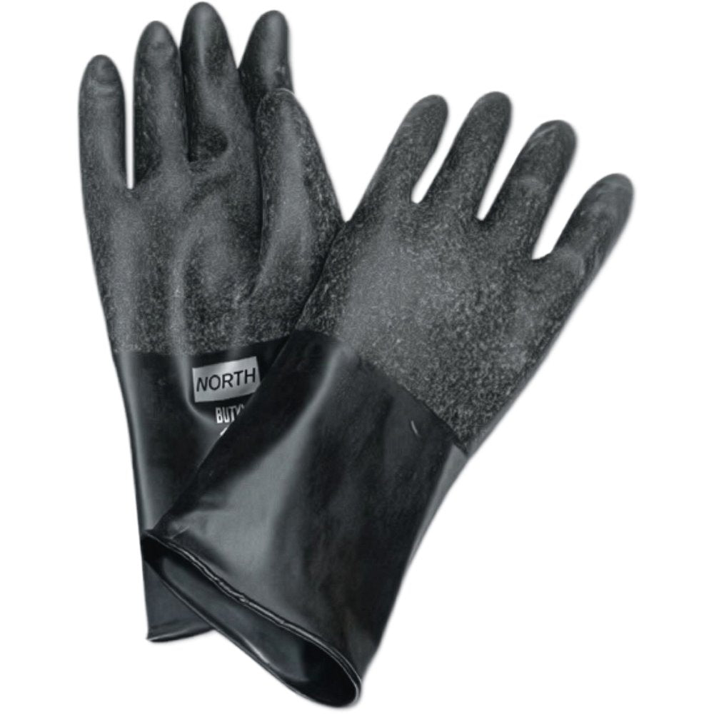PIP Butyl Gloves Rough Curved Hand, 6 Pairs/Bag