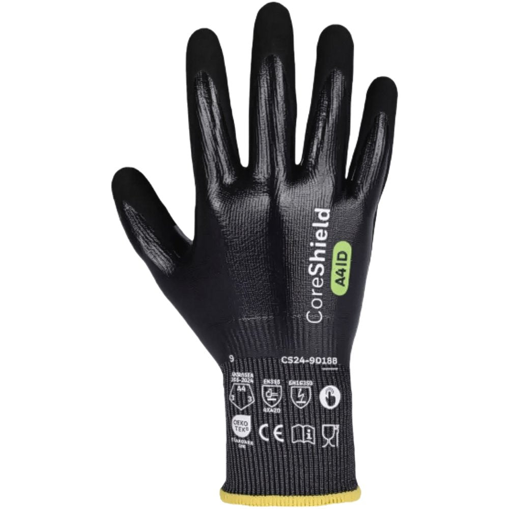 G-Tek by PIP Knit Yarn Glve D-dippednitr Grip F-hand TS Vend (Pair)