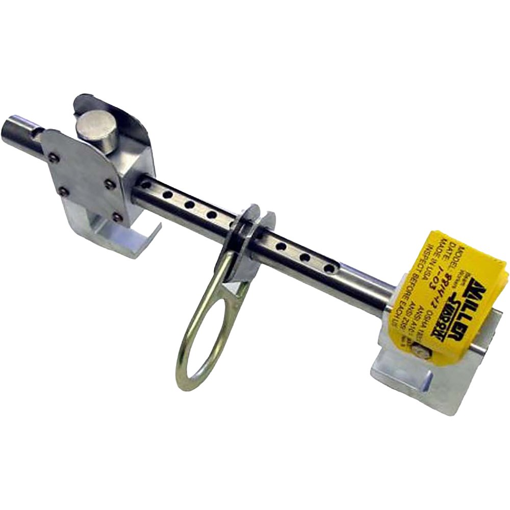 Miller by PIP SS/ALUM. Adj. Beam Anchor Fits Flange 4" TO 12"