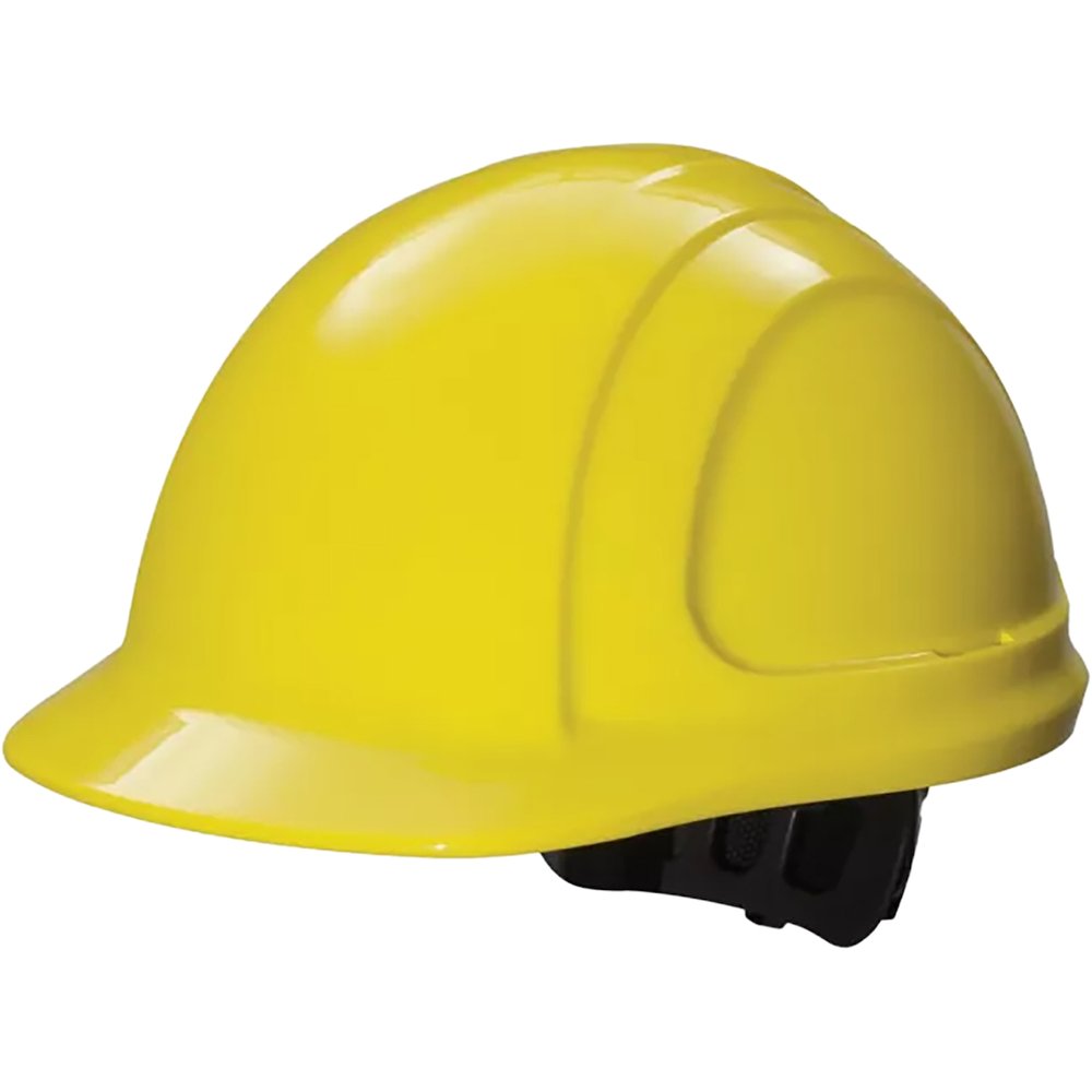 North by PIP N10 Zone Hard Hat Ratchet Yellow, 12/Pack