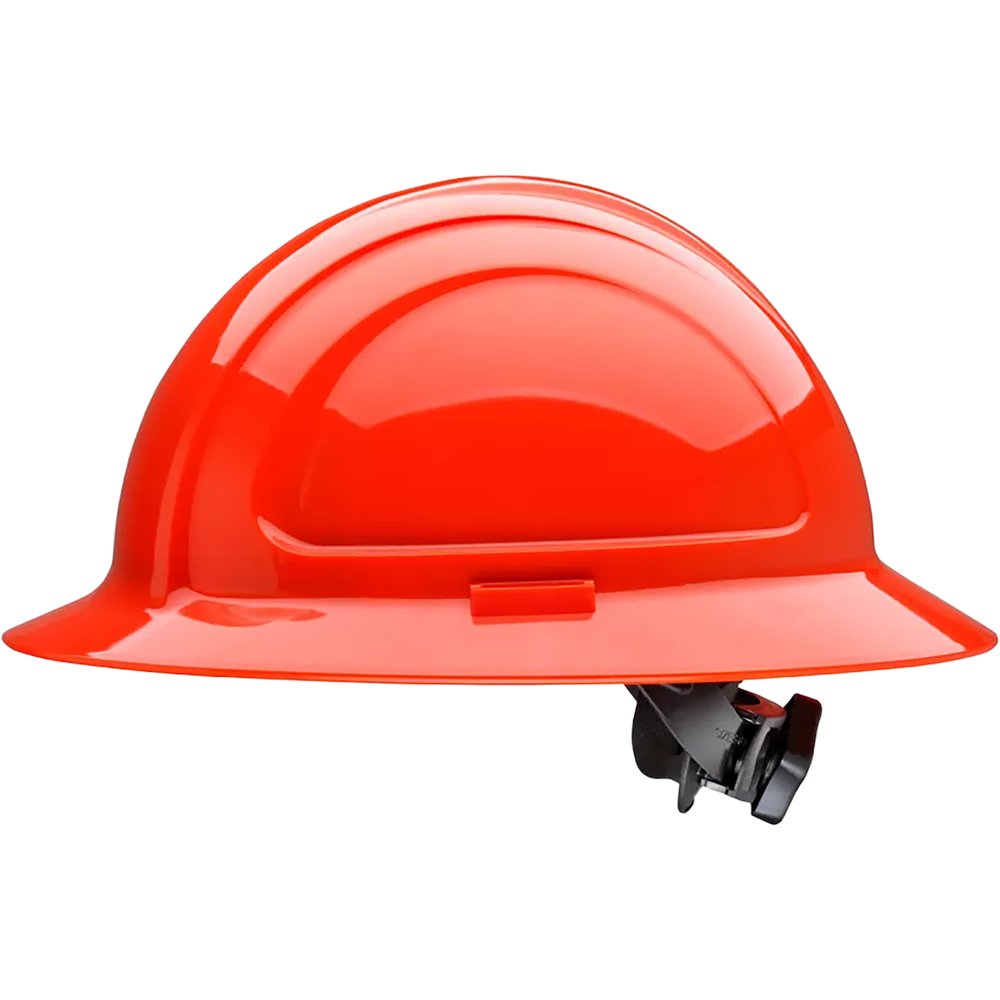 North by PIP N20 Full Brim Hard Hat RED Ratchet VER
