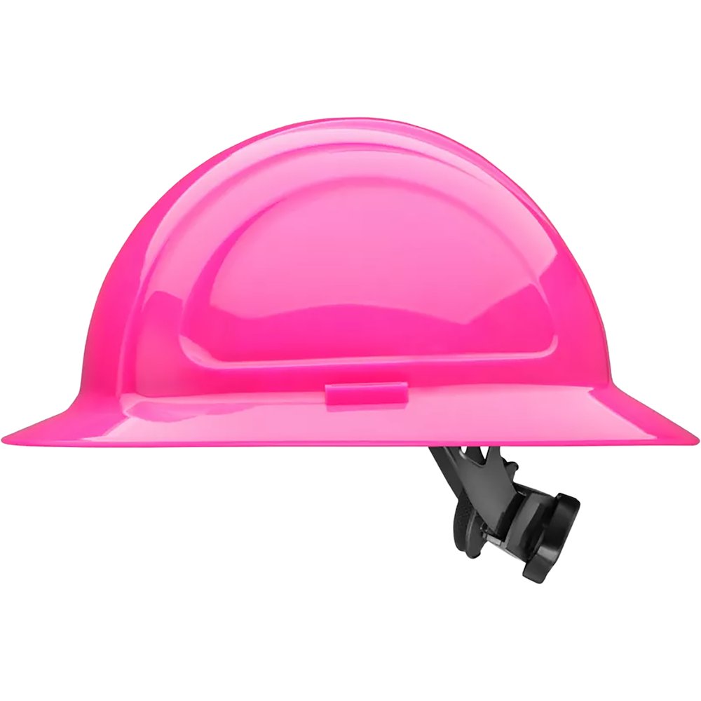 North by PIP N20 Full Brim Hard Hat HOT Pink Ratchet VER