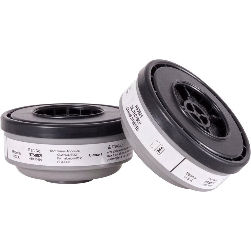 North by PIP CHLORINE/HCL/SO2/HF Vapor Cartridge (Pair)