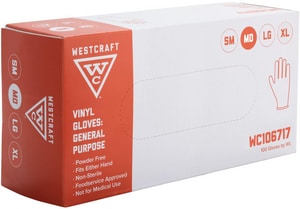 Dispbl Vinyl Pf Exam Md 100/Bx