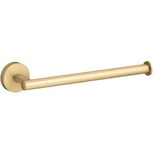 9-1/8 in. Towel Bar in Vibrant® Brushed Moderne Brass