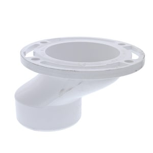 3 x 4 in. Plastic PVC Closet Flange