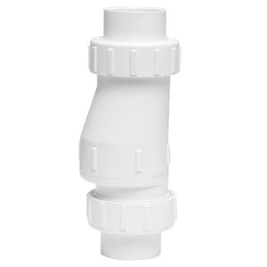 1-1/2 Pvc Soc T/U Chk Vlv 1/2# Sprg