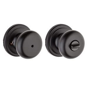 Privacy Knob in Matte Black