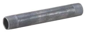 1X6 Blk Stl Nip