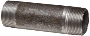 1X5-1/2 Blk Xh Stl Nip