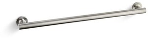 24 in. Grab Bar in Vibrant Brushed Nickel