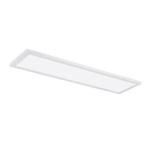 1 x 4 ft. LED Flat Panel Fixture in White