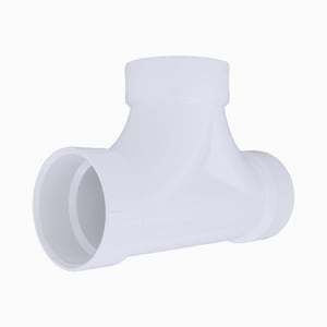 4 Pvc Dwv 2 - Way Co Tee
