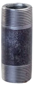 3/8X4-1/2 Blk Stl Nip