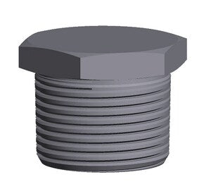 1 Fs 3M-6M Thrd Hex Plug