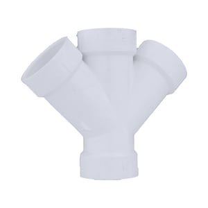 1-1/2 Pvc Dwv Dbl Wye