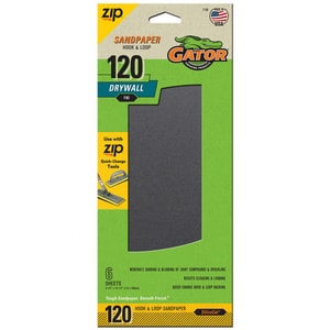 120 µm Drywall Sandpaper (Pack of 6)