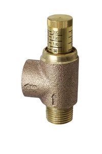 1/2 in. Adjustable Pressure Relief Valve