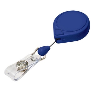 Blue Mini-Bak Badge Hldr