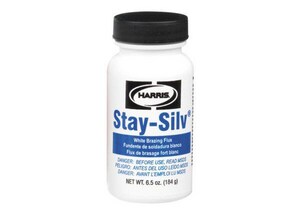 6.5 Oz Stay Silv Flux Jar Whit