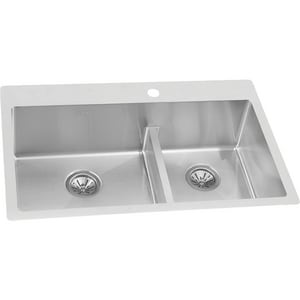 X 33X22 2B Ss Du Mnt Kitc Sink
