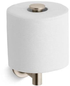 Wall Mount Toilet Tissue Holder in Vibrant Brushed Bronze