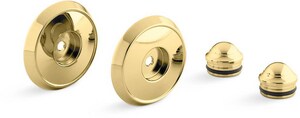 Slidebar Trim Kit in Vibrant Polished Brass