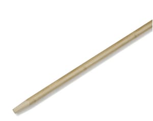 60X1 1/8 Clr Lacq Wood Tpr Hdl 2/Pk