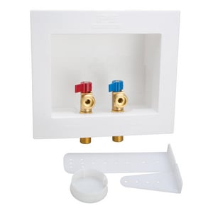 1/2 Dual Drn Out Bx Sold Vlv Whit