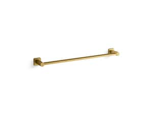 24 in. Towel Bar in Vibrant® Brushed Moderne Brass