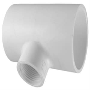 3/4X3/4X1/2 Pvc S40 Sxsxf Tee