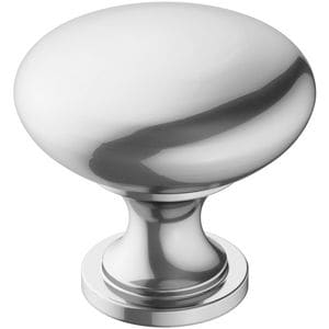 Era 1-1/4 In 32 Mm Diameter Polished Chrome Hollow Cabinet Knob