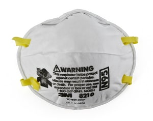 8210 Dispbl Particulate Resp 20 Pk